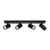 Spotlight Lux Laconi – focused LED spotlight in black