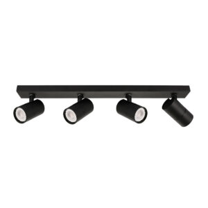 Spotlight Lux Laconi – focused LED spotlight in black
