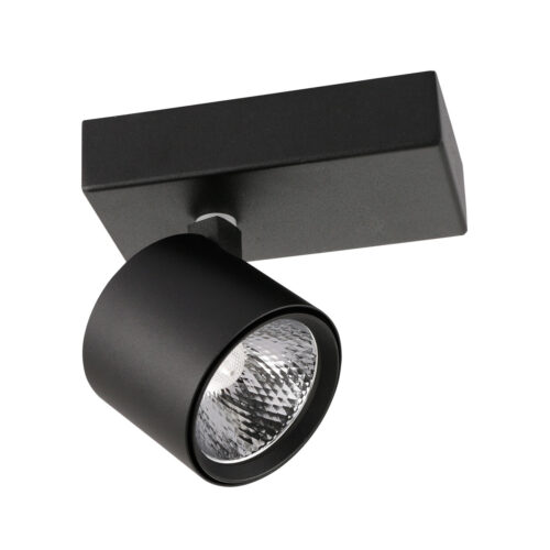 Spotlight Lux Boniva – focused LED spotlight in black