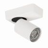 Spotlight Lux Federica – focused LED spotlight in sand white