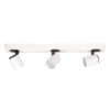 Spotlight Lux Elvira – focused LED spotlight in sand white