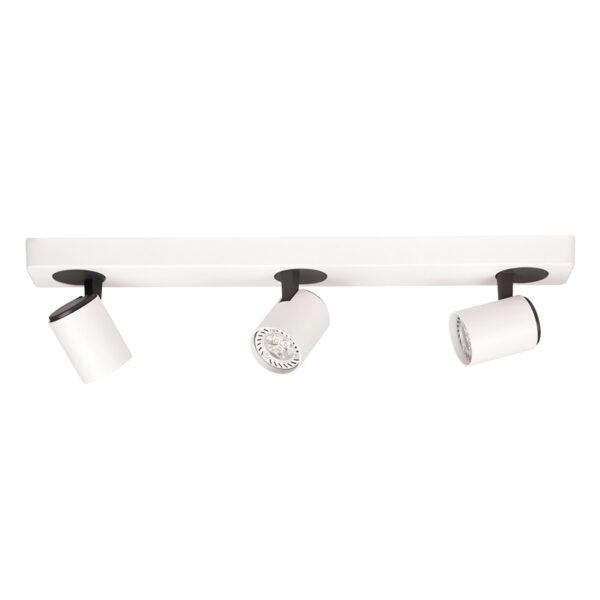 Spotlight Lux Elvira – focused LED spotlight in sand white