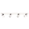 Spotlight Lux Elvira – focused LED spotlight in sand white
