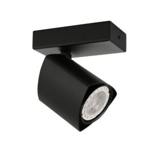 Spotlight Lux Merusa 35w – focused LED spotlight in black and steel