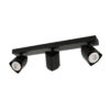Spotlight Lux Merusa – focused LED spotlight in black and steel