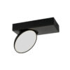 Spotlight Lux Castelio 5w – focused LED spotlight in black and aluminum