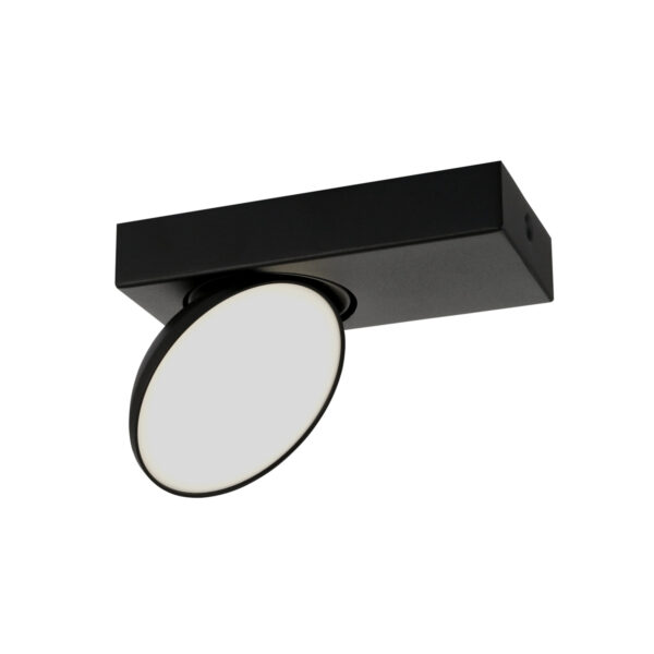 Spotlight Lux Castelio 5w – focused LED spotlight in black and aluminum