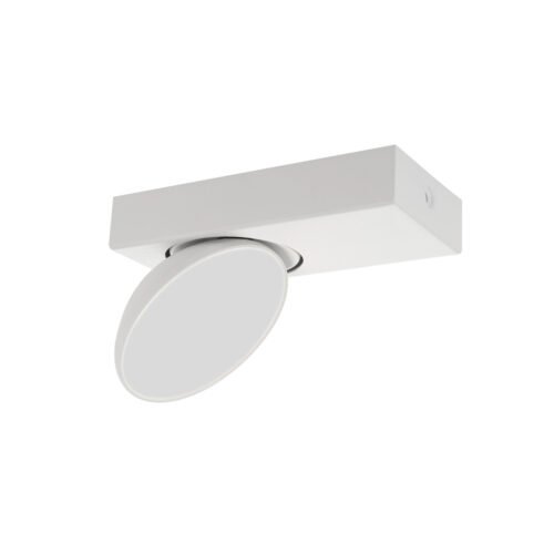 Spotlight Lux Castelio – focused LED spotlight in white and aluminum