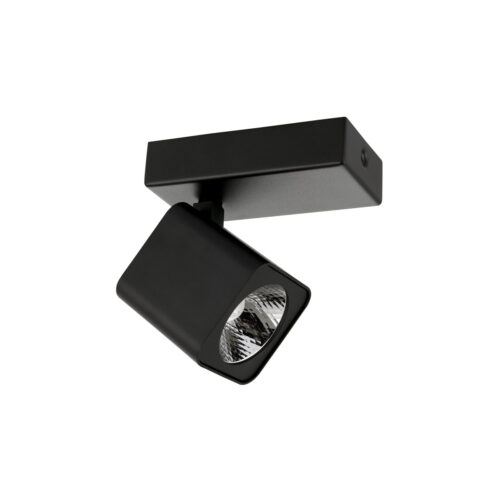 Spotlight Lux Aveiro 5w – focused LED spotlight in black and steel