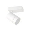 Spotlight Lux Selma – focused LED spotlight in white and steel