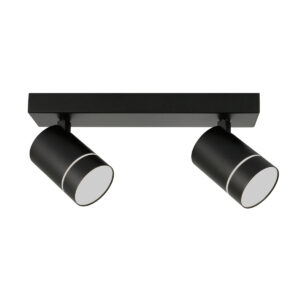 Spotlight Lux Selma 10w – focused LED spotlight in black and steel