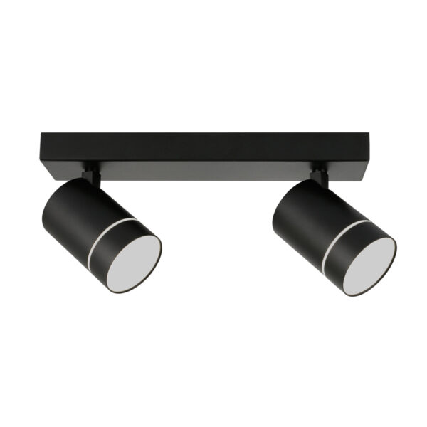 Spotlight Lux Selma 10w – focused LED spotlight in black and steel