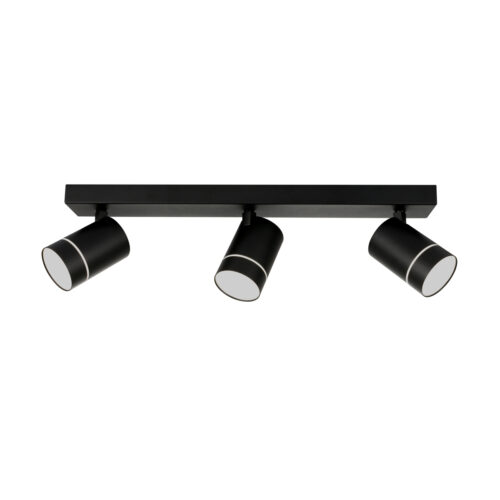 Spotlight Lux Selma – focused LED spotlight in black and steel