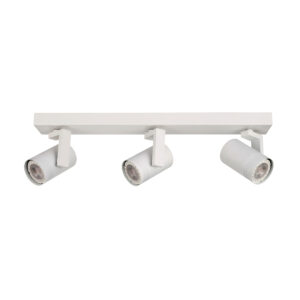 Spotlight Lux Spiela – focused LED spotlight in white and steel