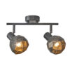 Spotlight Lux Harley – focused LED spotlight in grey
