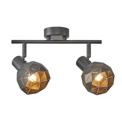 Spotlight Lux Harley – focused LED spotlight in grey