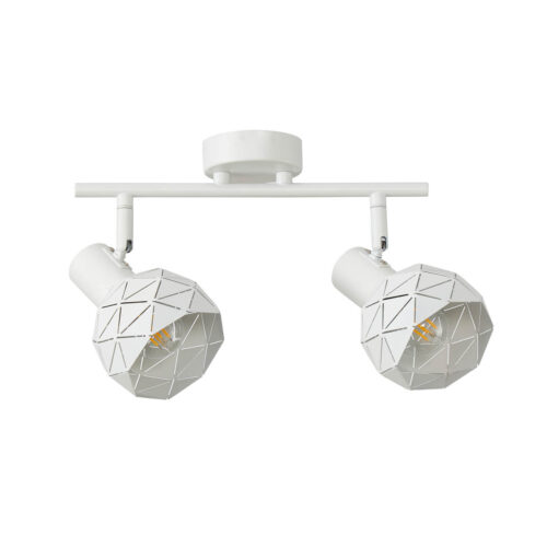 Spotlight Lux Harley 40w – focused LED spotlight in white and steel