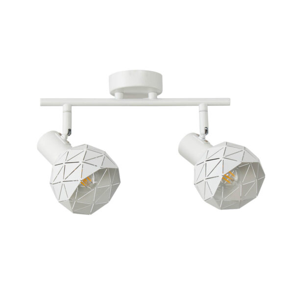 Spotlight Lux Harley 40w – focused LED spotlight in white and steel