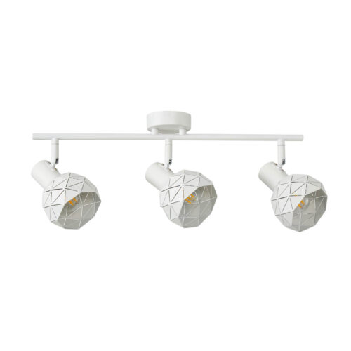 Spotlight Lux Harley – focused LED spotlight in white and steel
