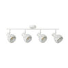 Spotlight Lux Harley – focused LED spotlight in white and steel