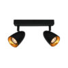 Spotlight Lux Tino – focused LED spotlight in black