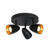 Spotlight Lux Tino – focused LED spotlight in black