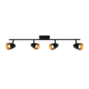Spotlight Lux Tino – focused LED spotlight in black