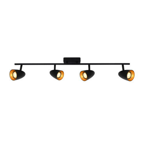 Spotlight Lux Tino – focused LED spotlight in black