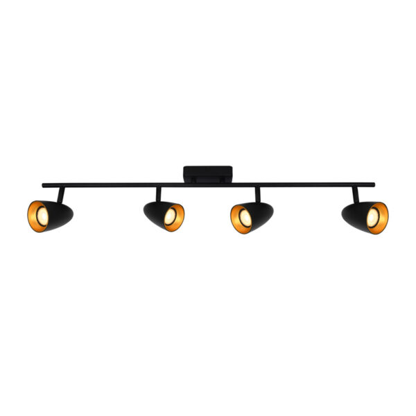 Spotlight Lux Tino – focused LED spotlight in black