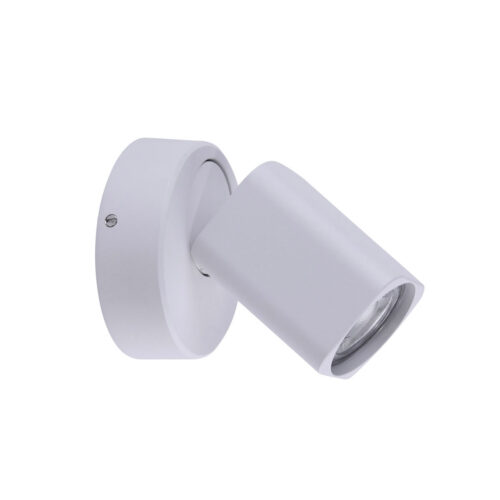 Spotlight Lux Senova – focused LED spotlight in sandy white and aluminum