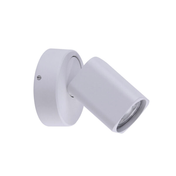Spotlight Lux Senova – focused LED spotlight in sandy white and aluminum