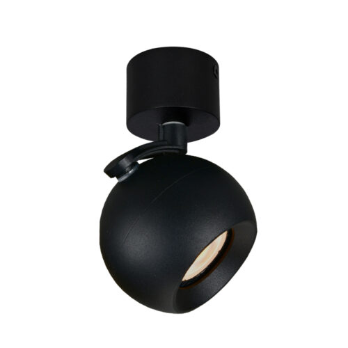 Spotlight Lux Lafin 10w – focused LED spotlight in sandblasted black and aluminum