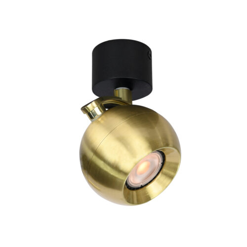 Spotlight Lux Lafin – focused LED spotlight in black