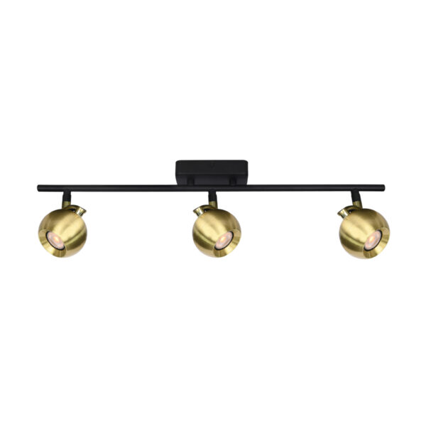 Spotlight Lux Lafin – focused LED spotlight in black