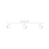 Spotlight Lux Lafin – focused LED spotlight in sandy white and aluminum