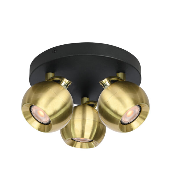 Spotlight Lux Lafin – focused LED spotlight in black