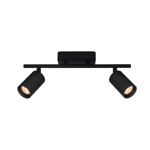 Spotlight Lux Tris 10w – focused LED spotlight in sandblasted black and steel