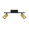 Spotlight Lux Tris – focused LED spotlight in black