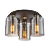 Spotlight Lux Sardo – focused LED spotlight in satin nickel and steel