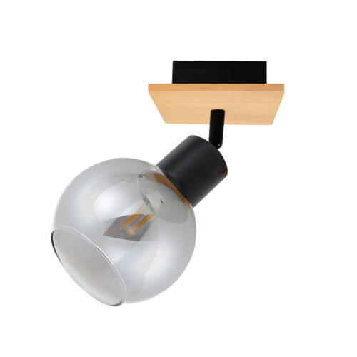 Spotlight Lux Barel – focused LED spotlight in black