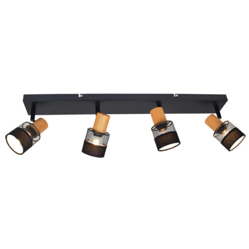 Spotlight Lux Coletta – focused LED spotlight in black