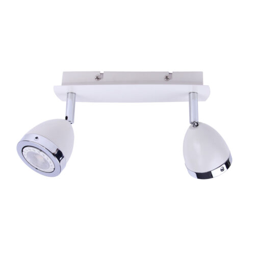 Spotlight Lux Calasa – focused LED spotlight in matt white