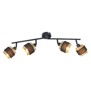 Spotlight Lux Renez – focused LED spotlight in black