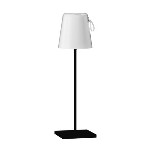 Portable table lamp Lux Ostap – portable table lamps in black and aluminium