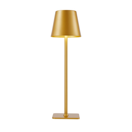 Portable table lamp Lux Atlis – portable table lamps in gold and metal