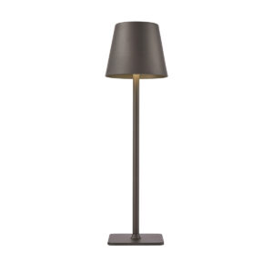 Portable table lamp Lux Atlis – portable table lamps in graphite and metal