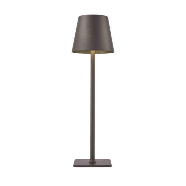 Portable table lamp Lux Atlis – portable table lamps in graphite and metal