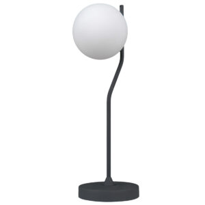 Table lamp Lux Carimi – table lamps in graphite and steel