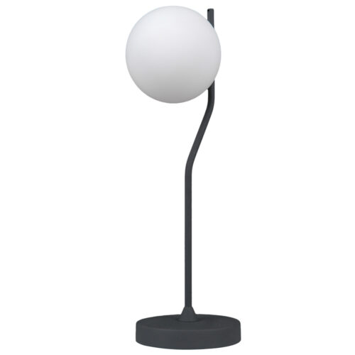 Table lamp Lux Carimi – table lamps in graphite and steel
