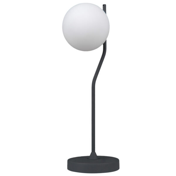 Table lamp Lux Carimi – table lamps in graphite and steel